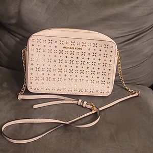 Michael kors purse rose gold color
